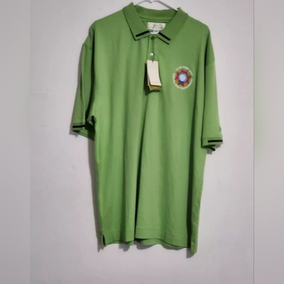 Cutter & Buck Mens Green Shirt XXL  100% Pima cotton - Picture 2 of 12